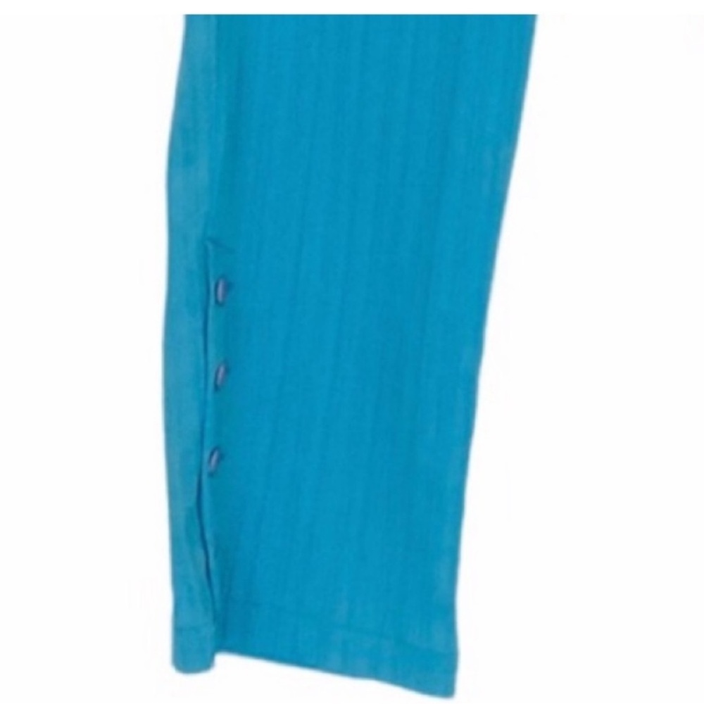 Multiples Fashion Breeze Teal Pull-On Pants 3 Sizes 4•6•8• NWT $45 - Picture 3 of 7